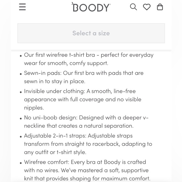 Body bamboo bras (3) - Picture 5 of 8